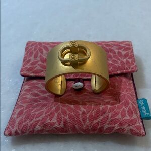 Julie Voss Gold Cuff Bracelet